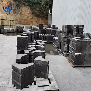Refractory precast bricks